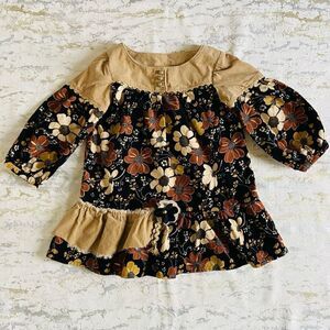 60s style groovy flower power dress